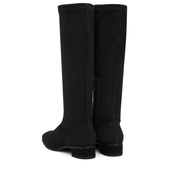 New in Box Aquatalia Luciana Stretch Suede Boots - Picture 8 of 8